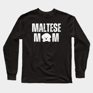 Maltese Mom Long Sleeve T-Shirt